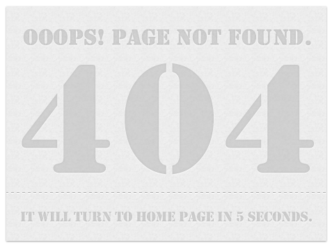 page not found
